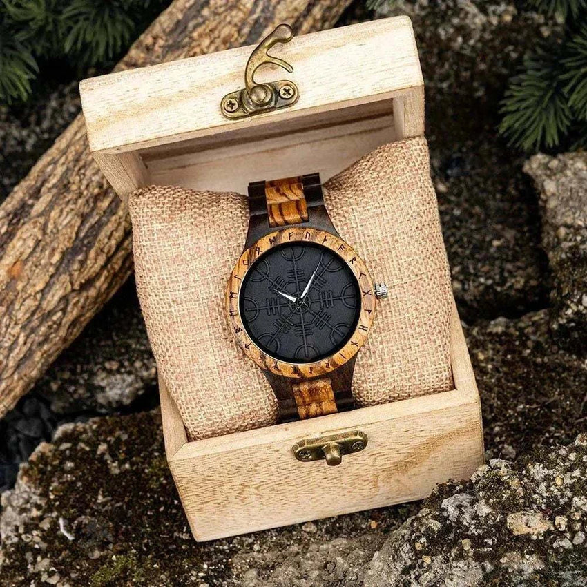 Nordic Rune Watch – Personalized Viking Timepiece