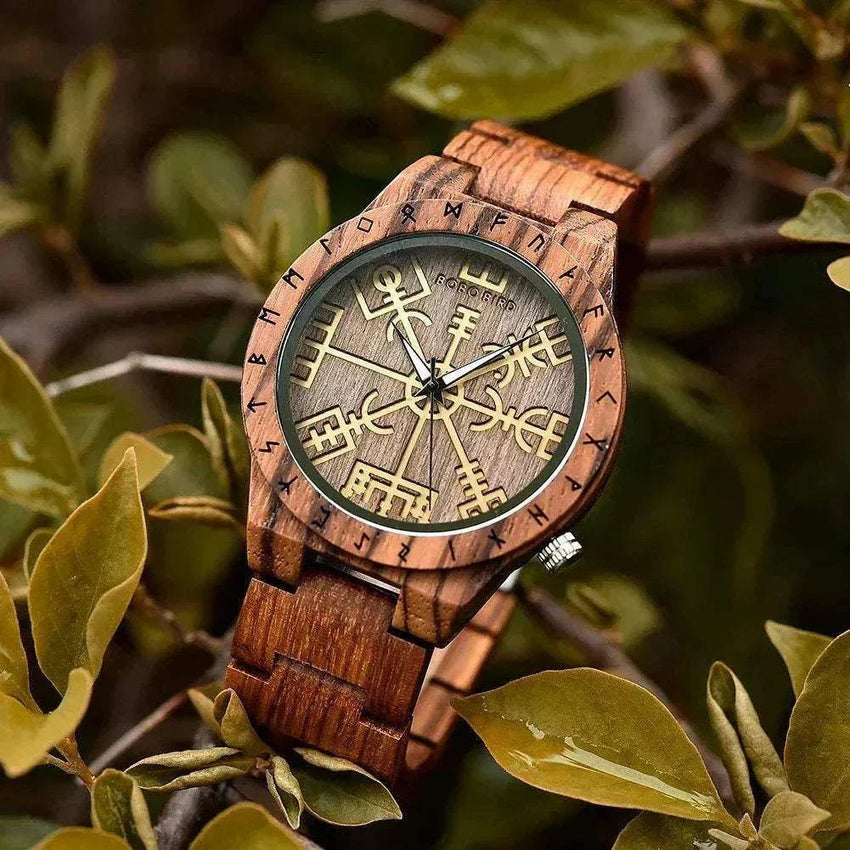 Nordic Rune Watch – Personalized Viking Timepiece