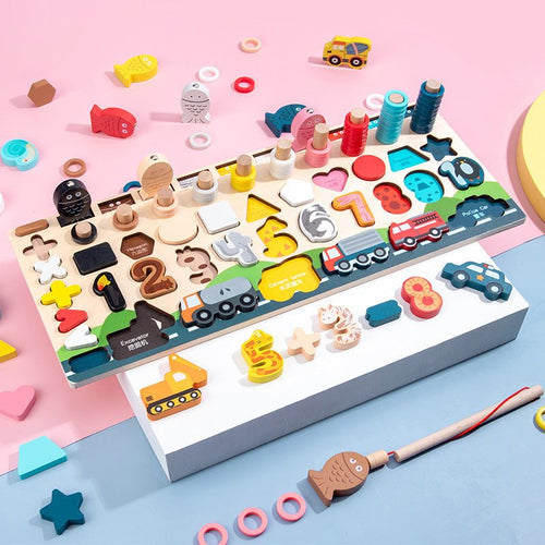 Magnetic Fishing Puzzle Educational Toys