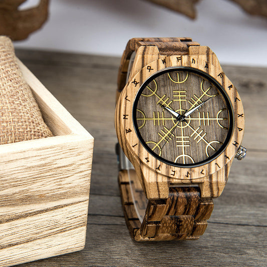 TimberCraft Ebony Leisure Watch