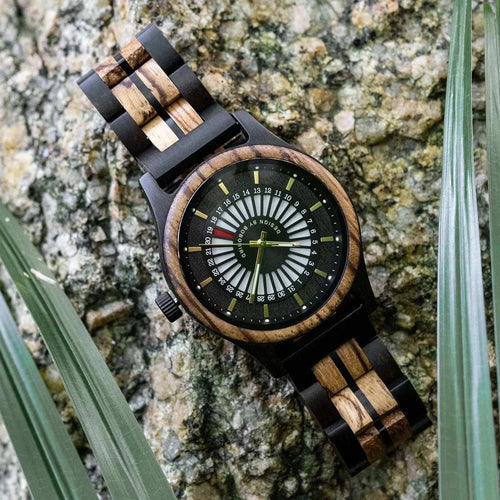 Voyager Wood Watch