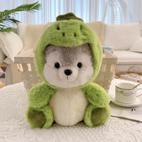 Cute Shapeshift Husky Doll Plush Toy
