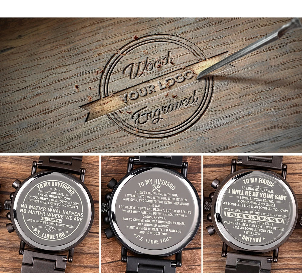 Vegvisir Wooden Watch – Crafted for Style & Guidance