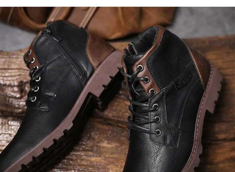 Theodore - Premium Men’s Lace-Up Boots