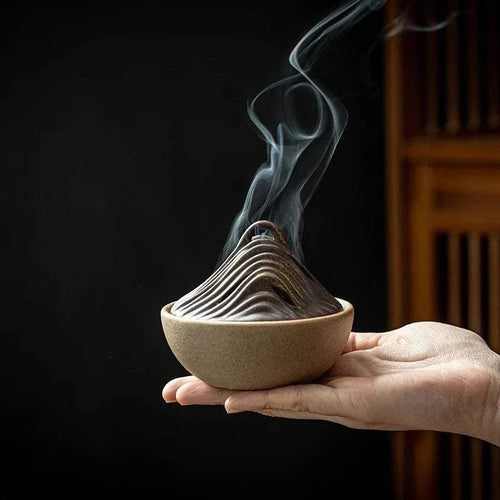 Zen Mountain Incense Burner