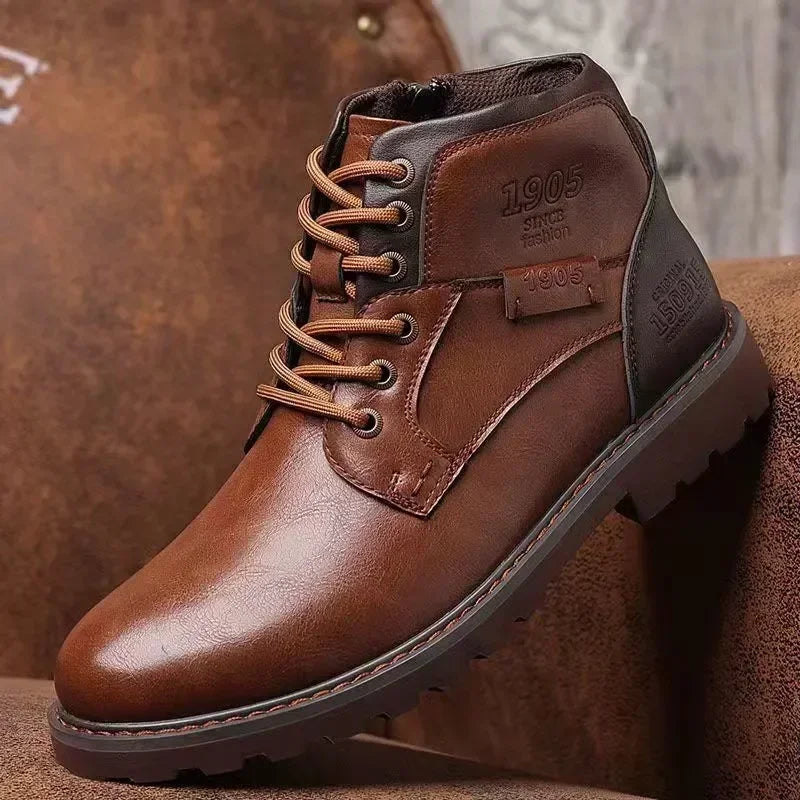 Theodore - Premium Men’s Lace-Up Boots