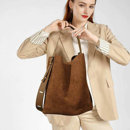 Velora Suede Tote