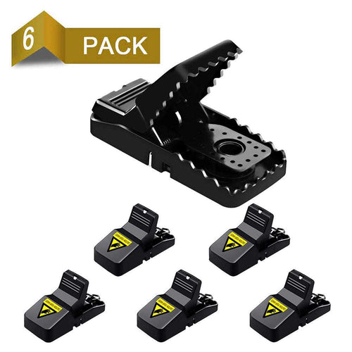 No-Touch Mouse Traps – 6 Pack, Safe & Mess-Free Rodent Control